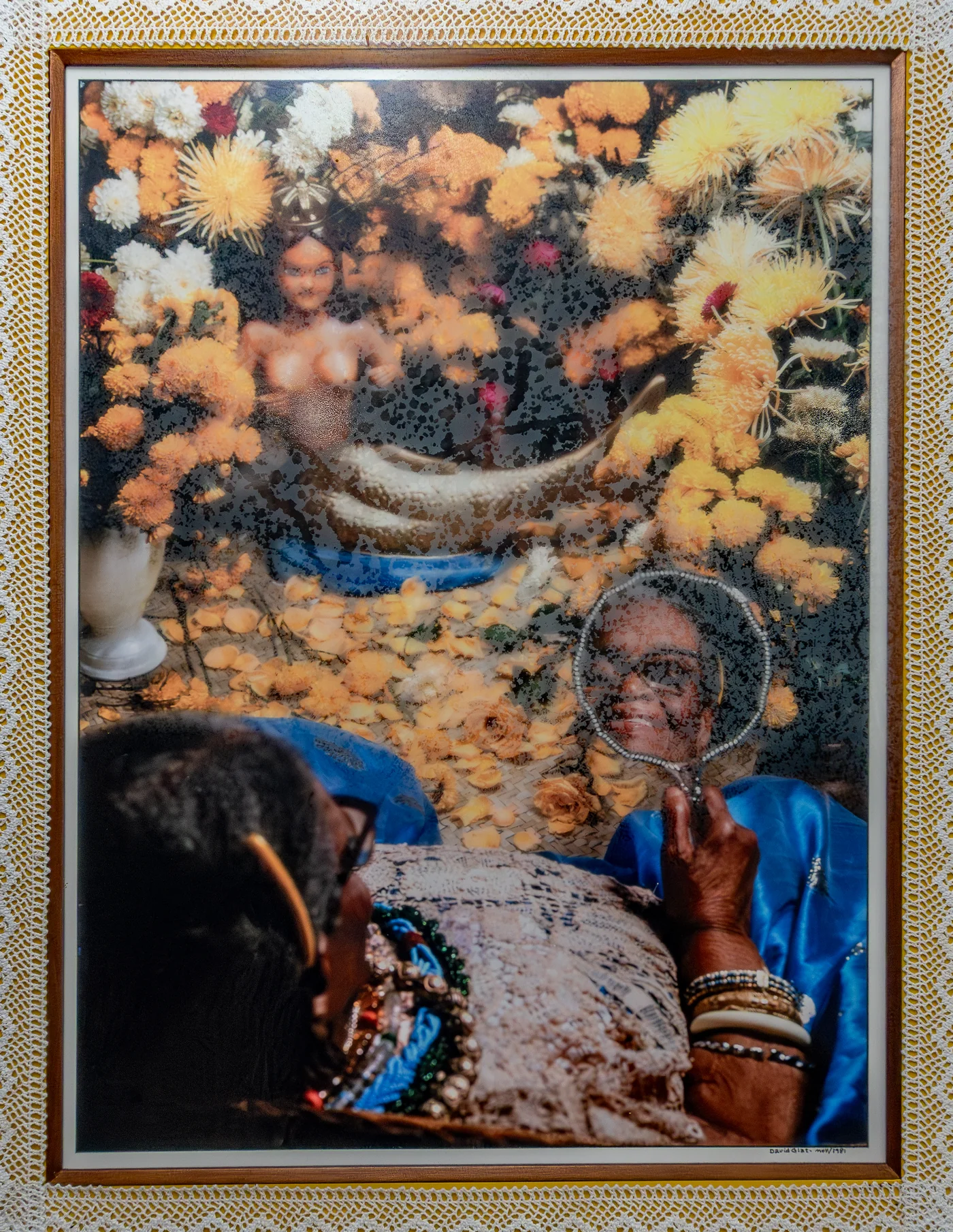 Fotografia comemorativa dos 90anos de Mãe Meniniha do Gantois – por David Glat
