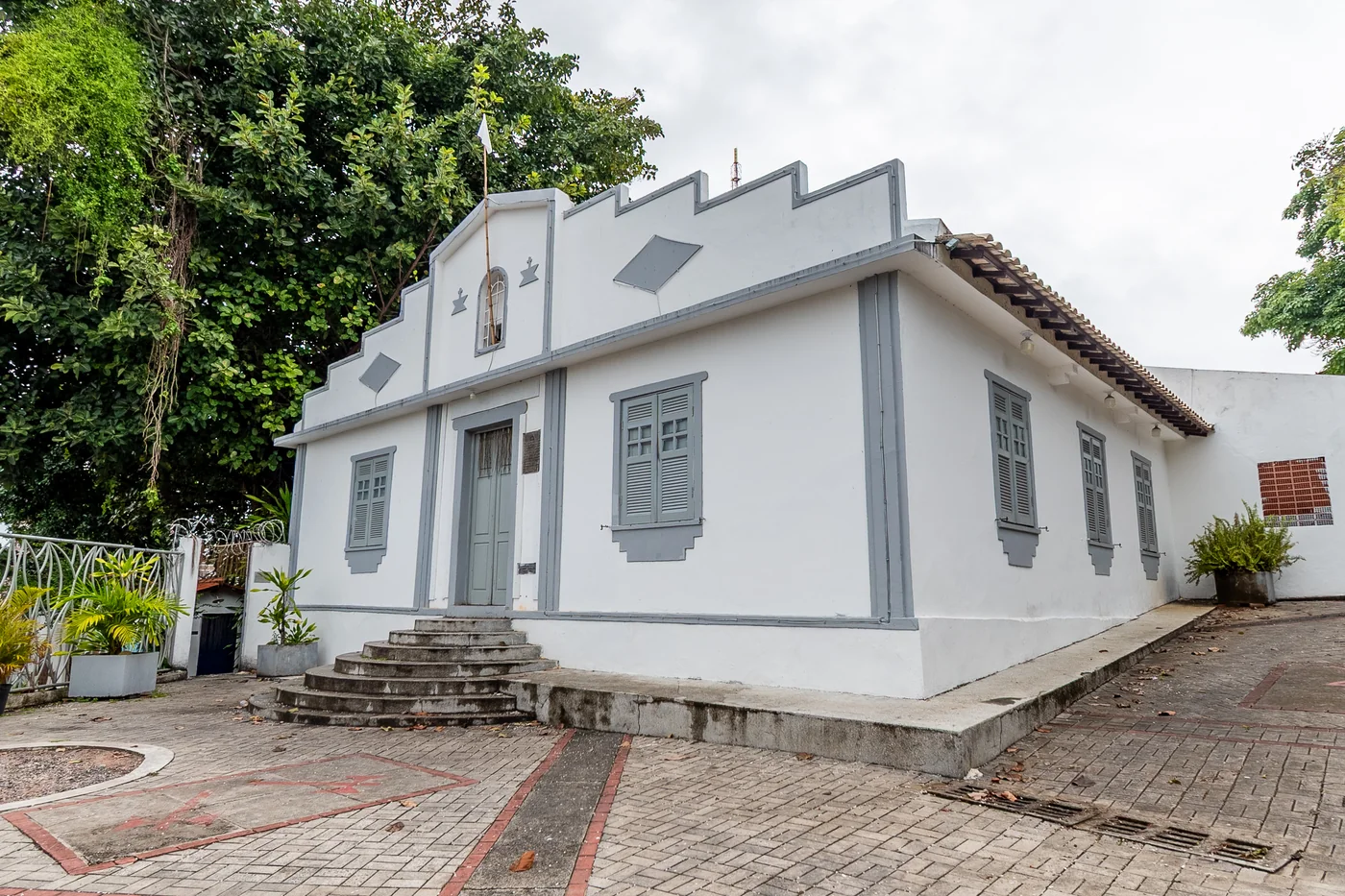 Fachada do Terreiro do Gantois.